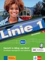 Stefanie Dengler: Linie 1 Schweiz A2.1. Kurs -und Übungsbuch mit DVD-ROM, Buch