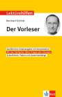 Hanns-Peter Reisner: Lektürehilfen Bernhard Schlink "Der Vorleser", Buch