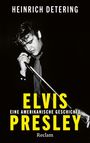 HEINRICH DETERING, ELVIS PRESLEY: EINE AMERIKANISCHE GESCHICHTE, Reclam. Schwarz-Weiß-Foto von einem Mann mit Mikrofon.
