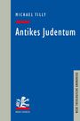"Antikes Judentum" von Michael Tilly. Blaues Cover, links unten ein weißes Logo mit einem stilisierten Tier.