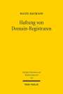 Malte Baumann: Haftung von Domain-Registraren, Buch