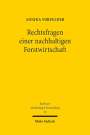 Annika Vorfelder: Rechtsfragen einer nachhaltigen Forstwirtschaft, Buch