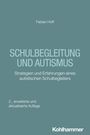 Text: Fabian Hoff, Schulbegleitung und Autismus. Illustration: Einfarbiger Hintergrund, Logo unten rechts.