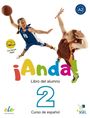 Titel: ¡Anda! Libro del alumno 2 Curso de español. Zwei Kinder spielen Basketball.
