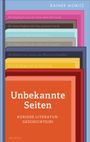Rainer Moritz: Unbekannte Seiten, Buch