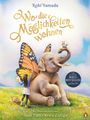 Das Cover zeigt “Wo die Möglichkeiten wohnen”. Ein Mädchen malt einen Elefanten mit Schmetterlingsflügeln.