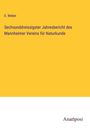 E. Weber: Sechsunddreissigster Jahresbericht des Mannheimer Vereins für Naturkunde, Buch