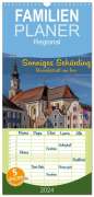Werner Braun: Familienplaner 2024 - Sonniges Schärding, Barockstadt am Inn mit 5 Spalten (Wandkalender, 21 x 45 cm) CALVENDO, KAL