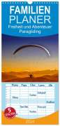 Peter Roder: Familienplaner 2024 - Freiheit und Abenteuer - Paragliding mit 5 Spalten (Wandkalender, 21 x 45 cm) CALVENDO, KAL