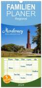 Andrea Dreegmeyer: Familienplaner 2024 - Norderney. Meine ostfriesische Insel mit 5 Spalten (Wandkalender, 21 x 45 cm) CALVENDO, KAL
