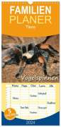 Barbara Mielewczyk: Familienplaner 2024 - Vogelspinnen mit 5 Spalten (Wandkalender, 21 x 45 cm) CALVENDO, KAL