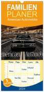 Chrombacher Chrombacher: Familienplaner 2024 - American Automobile mit 5 Spalten (Wandkalender, 21 x 45 cm) CALVENDO, KAL