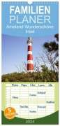Gregor Herzog: Familienplaner 2024 - Ameland Wunderschöne Insel mit 5 Spalten (Wandkalender, 21 x 45 cm) CALVENDO, KAL