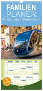 Peter Roder: Familienplaner 2024 - Ich fahre gern Straßenbahn mit 5 Spalten (Wandkalender, 21 x 45 cm) CALVENDO, KAL