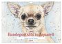 Pia Tasche: Hundeporträts in Aquarell (Wandkalender 2024 DIN A4 quer), CALVENDO Monatskalender, KAL