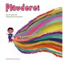 „Plauderei“, „Über die Vielfalt der Unterstützten Kommunikation“, „Kommunikation ist bunt!“. Illustration: Kind mit Regenbogen.