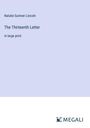 Natalie Sumner Lincoln: The Thirteenth Letter, Buch