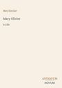 Titel "Mary Olivier: A Life" von May Sinclair. Unten rechts steht "ANTIQUM NOVUM". Schlichtes, beigefarbenes Design.