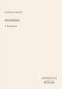 Gustave Aimard, Stoneheart, A Romance. Unten rechts: Antiquum Novum. Das Design ist minimalistisch.