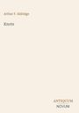 "Arthur F. Aldridge. Knots. ANTIQUUM NOVUM." Beige Hintergrund, minimalistisches Design ohne Bilder.
