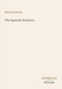 „Deborah Alcock. The Spanish Brothers. ANTIQUUM NOVUM.“ Minimalistisches Design auf beigem Hintergrund.