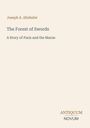 Text: "Joseph A. Altsheler, The Forest of Swords, A Story of Paris and the Marne, ANTIQUUM NOVUM." Beige Hintergrund.