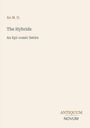 „The Hybrids: An Epi-comic Satire“ in blauer Schrift, oben „An M. D.“ in braun, unten „ANTIQUM NOVUM“. Schlichtes Design.