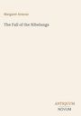 Titel: "The Fall of the Nibelungs" von Margaret Armour, unten "ANTIQUM NOVUM". Schlichte, cremefarbene Gestaltung.