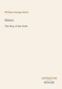 Text: William George Aston, Shinto, The Way of the Gods, ANTIQUUM NOVUM. Design: Schlicht mit einem hellen Hintergrund.