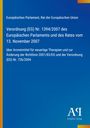 Verordnung (EG) Nr. 1394/2007 über Arzneimittel für neuartige Therapien; blaues Cover mit gelben und orangen Akzenten.