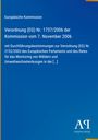 Text: Europäische Kommission, Verordnung (EG) Nr. 1737/2006. Blaues Cover mit gelbem Rand, Logo unten rechts.