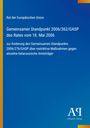 Rat der Europäischen Union: Gemeinsamer Standpunkt 2006/362/GASP des Rates vom 18. Mai 2006. Blaues Design mit Logo unten.
