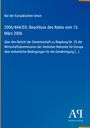 Titel: „2006/444/EG: Beschluss des Rates vom 13. März 2006“. Text erläutert EU-Beitrittsbedingungen. Blauer Hintergrund. Logo unten.