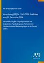 Rat der Europäischen Union, Verordnung (EG) Nr. 1941/2006, 11. Dezember 2006. Blaues Cover mit Logo unten.