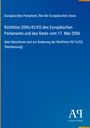 Text zur Richtlinie über Maschinen vom Europäischen Parlament. Blaues Design mit Antiphon Verlag-Logo.