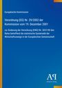 Europäische Kommission, Verordnung (EG) Nr. 29/2002, Änderung der Verordnung (EWG) Nr. 3037/90 zur Systematik der Wirtschaftszweige.