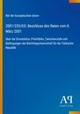 "Rat der Europäischen Union: 2001/235/EG: Beschluss vom 8. März 2001 über Beitrittspartnerschaft Türkei. Blau mit Logo."