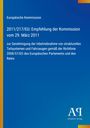 Europäische Kommission, Empfehlung 2011/217/EU, blaues Cover mit gelbem Rand, Logo des Antiphon Verlags.