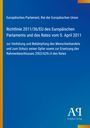 Europäisches Parlament: Richtlinie 2011/36/EU des Europäischen Parlaments und des Rates vom 5. April 2011, Buch