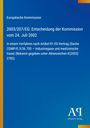 Text: Europäische Kommission, Entscheidung der Kommission vom 24. Juli 2002. Hintergrund: Blaues und gelbes Design.