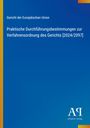 „Gericht der Europäischen Union: Praktische Durchführungsbestimmungen zur Verfahrensordnung [2024/2097]“. Blaues Cover.