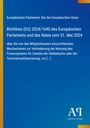Text: Richtlinie (EU) 2024/1640 des Europäischen Parlaments, Datum: 31. Mai 2024. Illustration: Blau mit gelbem Rand.