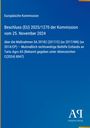 Beschluss (EU) 2025/1270 der Kommission über Maßnahmen SA.39182, Beihilfe Estlands, auf blauem Hintergrund, Logo rechts.
