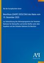 Beschluss der EU vom 15.12.2025 zur Unterstützung von UN-Programmen für Kleinwaffen, mit blauem Hintergrund und Antiphon Verlag-Logo.
