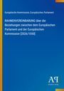 Rahmenvereinbarung über Beziehungen zwischen EU-Parlament und Kommission [2026/1050], blauer Hintergrund, Logo unten.