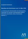 Europäische Kommission, Beschluss vom 16. März 2026, Änderungen nationaler Zuteilungstabellen, blaues Design.