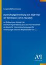 Europäische Kommission, Verordnung (EU) 2026/1127 vom 8. Mai 2026 zur Änderung der Verordnung (EU) 2021/403. Logo oben rechts.