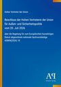 Text: "Hoher Vertreter der Union. Beschluss der Hohen Vertreterin der Union für Außen- und Sicherheitspolitik vom 20. Juli 2026..." Unten rechts ein Logo von "Antiphon Verlag". Blaues Design mit gelbem Rand links.