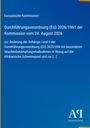 Europäische Kommission, Verordnung (EU) 2026/1961 vom 24. August 2026 zu Seuchenmaßnahmen, blau, weißer Text, Verlag-Logo.
