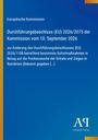 Europäische Kommission. Beschluss zur Pocken­seuche in Rumänien. Blaues Cover mit gelbem Rand und Verlagslogo.